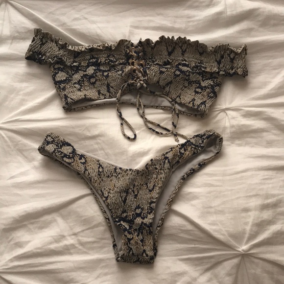 Lioness Other - Snake skin bikini